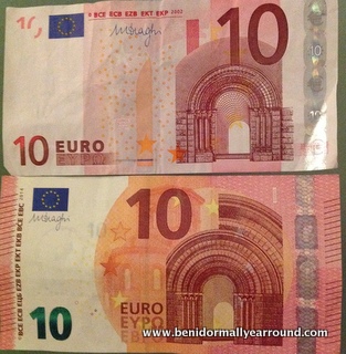 front 10 euro