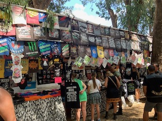 Tshirt stall