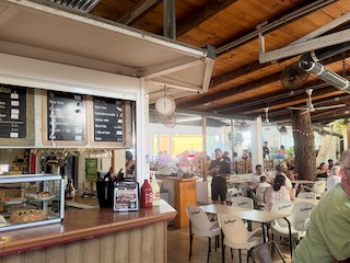 Bar area