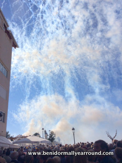 Daytiem fireworks at Mirador