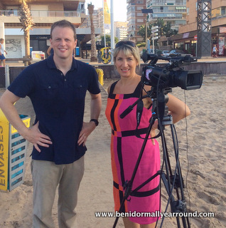 me with nick dixon on levante beach
