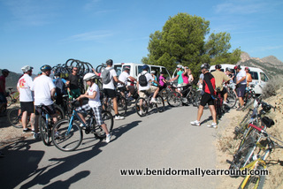 charity downhill bike ride