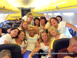 Hen party on Ryanair