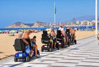 row double scooters