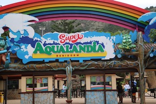 Aqualandia entrance