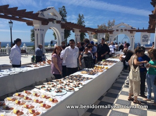 Tapas on display