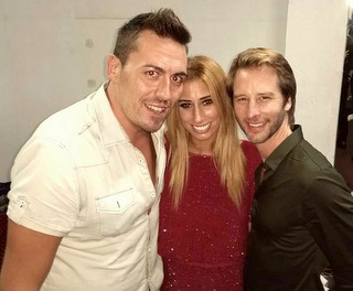 Taylor Marcs with Stacey Soloman and Chesney Hawkes
