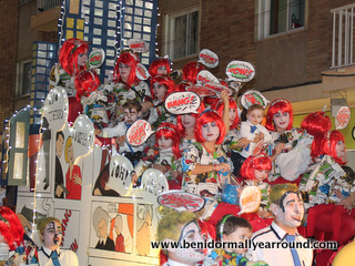 float in humour parade