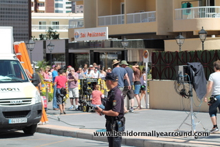 Sol Pelicanos during filming last year