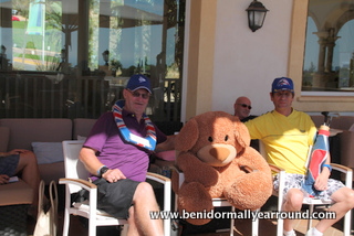 2 of yesterday players from Union Jack Golf Socirty