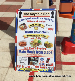 keyhole menu