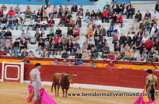 crowds at bullring