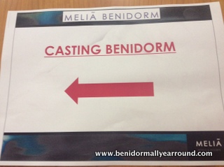 casting sign