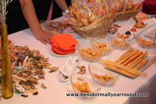 Nibbles on offer at Cava Fair