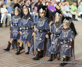 children joining in the parade