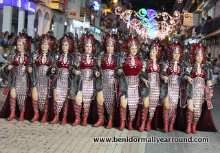 christians parade in altea