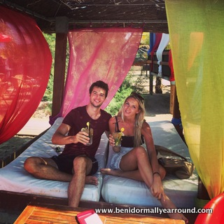 Bo-Ho bar on beach