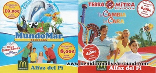 Theme park discounts