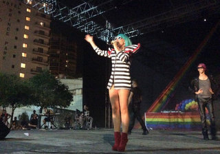 Performing at Benidorm Pride