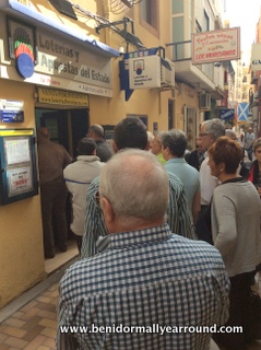 daily queue outside lottery shop