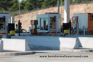 toll booths