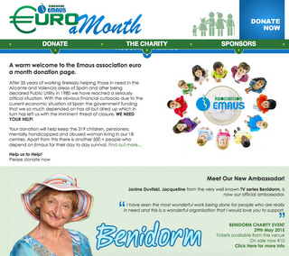 euro a month charity