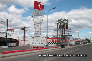 entrance to karting track