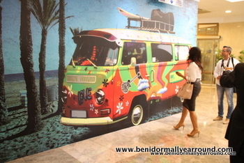 Cool hippie inspired foyer