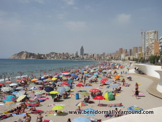 Rock free Poniente beach