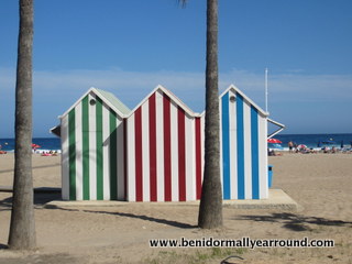 First Aif hut on La Cala beach