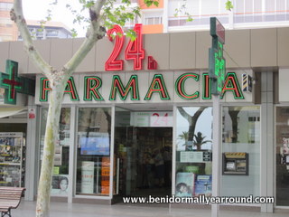 24 hour farmacia on Avd Mediterraneo