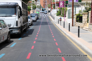 red lines